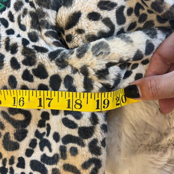 Guess Los Angeles "Cherry Bomb" Cheetah Print Bomber Jacket Sz Small - Picture 6 of 7